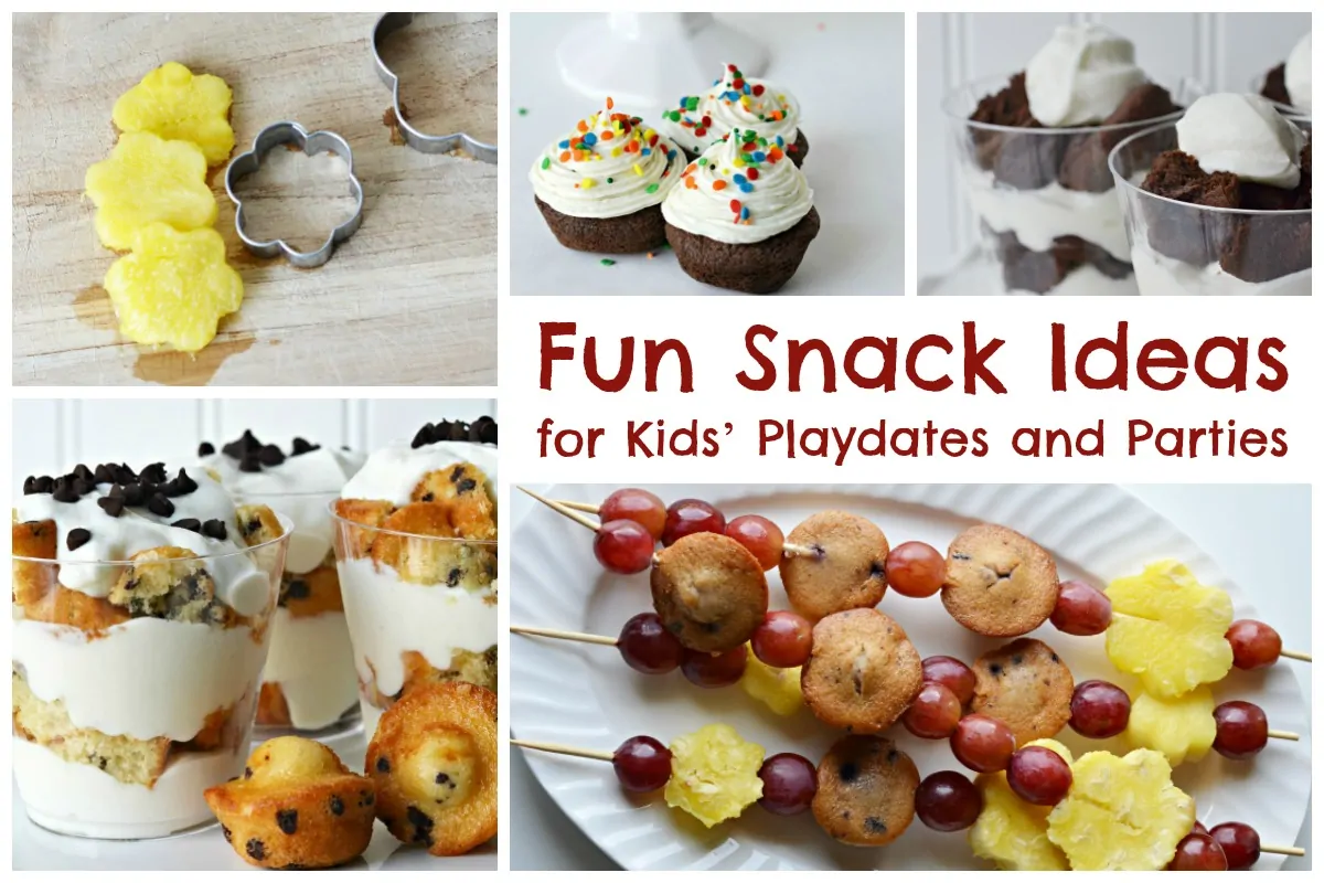 Fun Snack Ideas for Kids Playdates and Parties