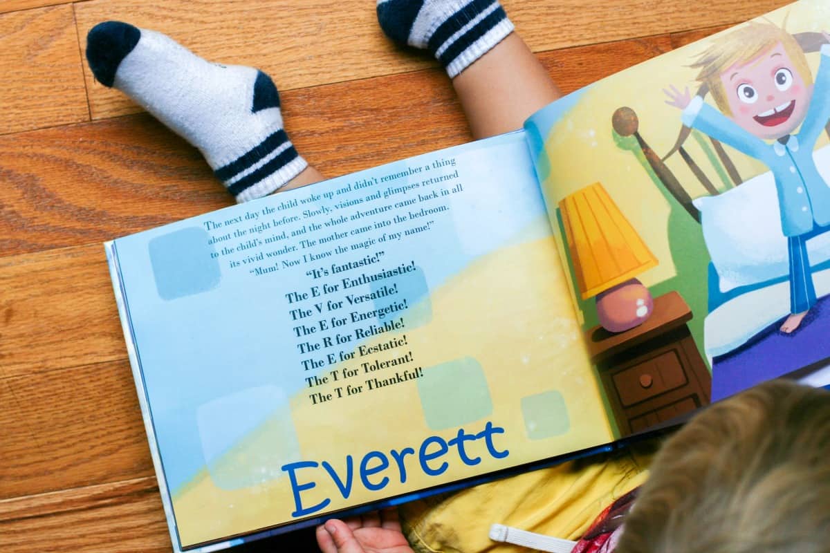 Books with child's sales name