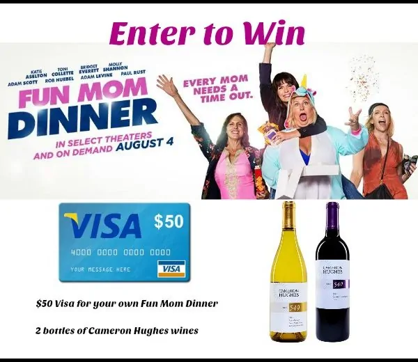 Win a $50 Visa and Cameron Hughes wine for your own #FunMomDinner