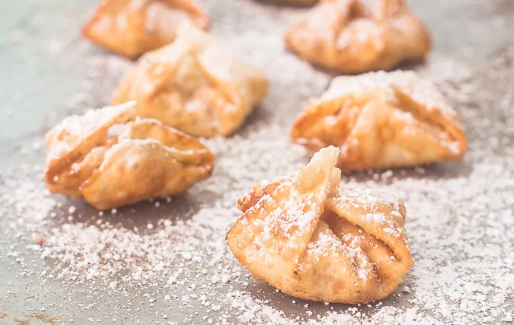 Apple Pie Wontons