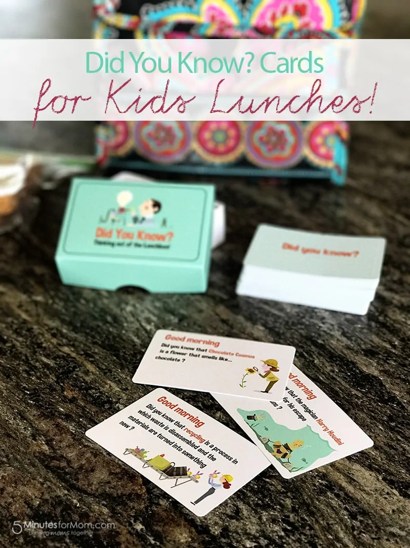 Back to School Fun with Did You Know Cards