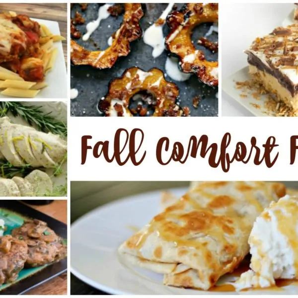 Fall Comfort Foods and our Delicious Dishes Recipe Party