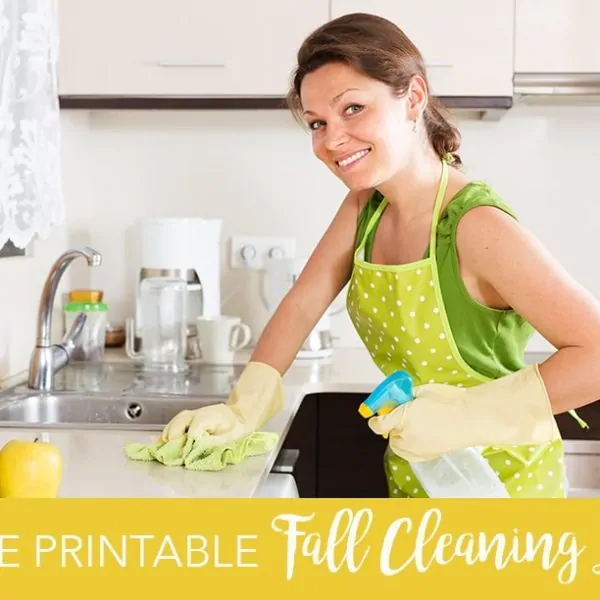 3 Tips for Fall Cleaning plus FREE Printable