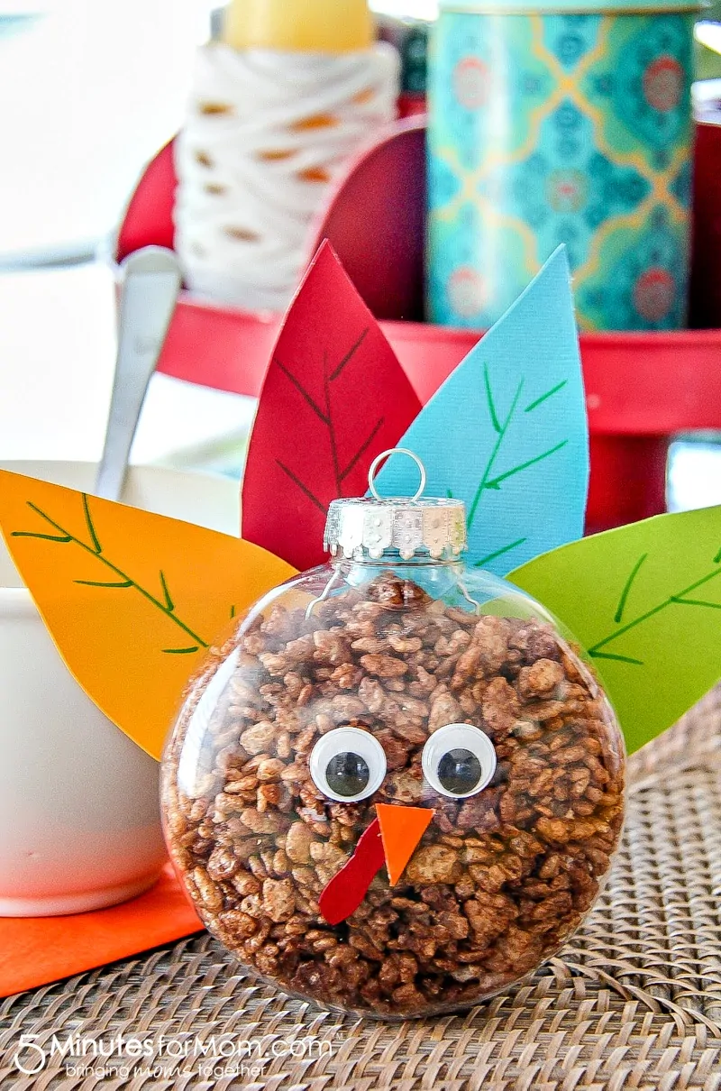 DIY Turkey Ornament - Easy Fall Craft for Kids