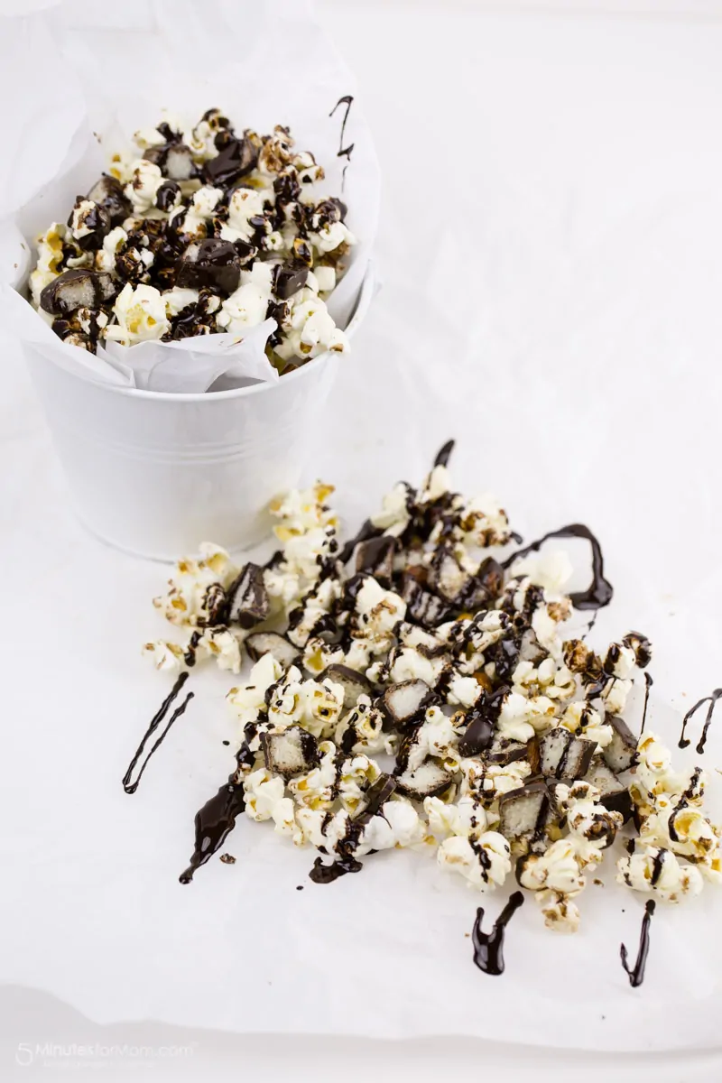 Whippet Sticks Coconut and Chocolate Popcorn Mix Recipe