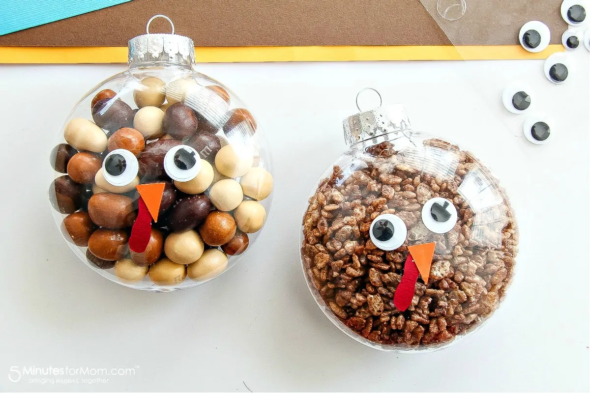 DIY Turkey Ornament - Making Turkey Treats for Thanksgiving - Step 2