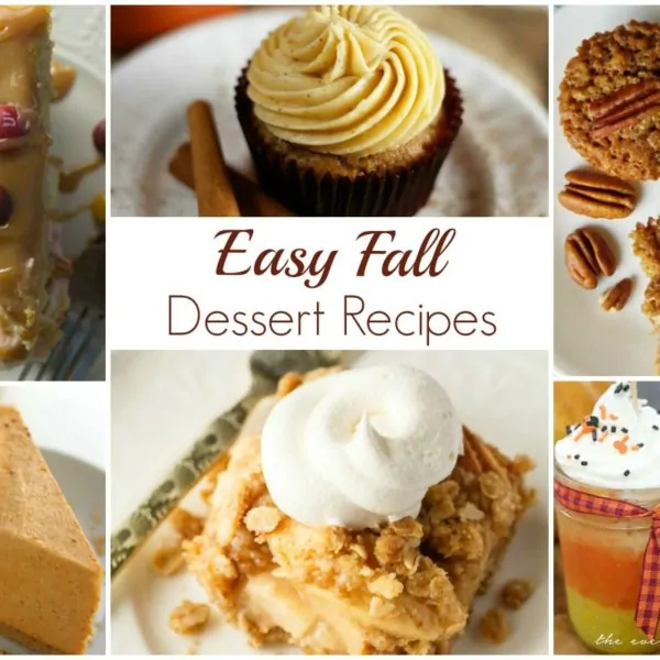 Easy Fall Dessert Recipes