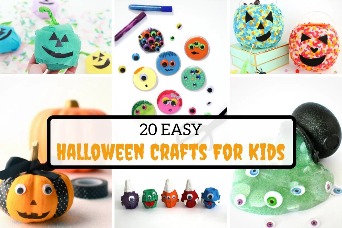 20 Easy Halloween Crafts For Kids