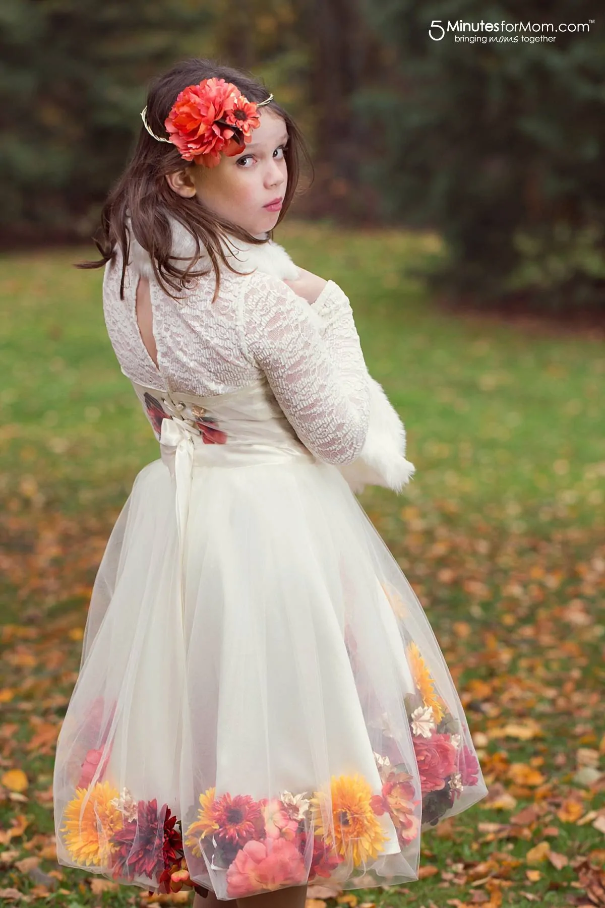 DIY Fall Fairy Costume