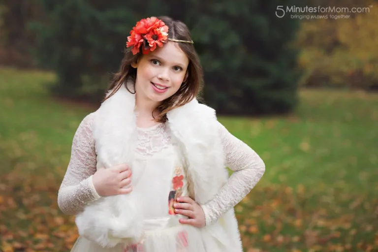 Fall Flower Fairy Costume