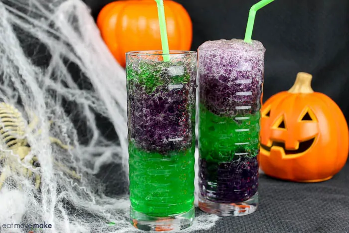 Halloween Slimy Slurpie