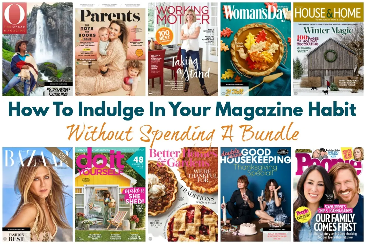 How To Indulge In Your Magazine Habit Without Spending A Bundle