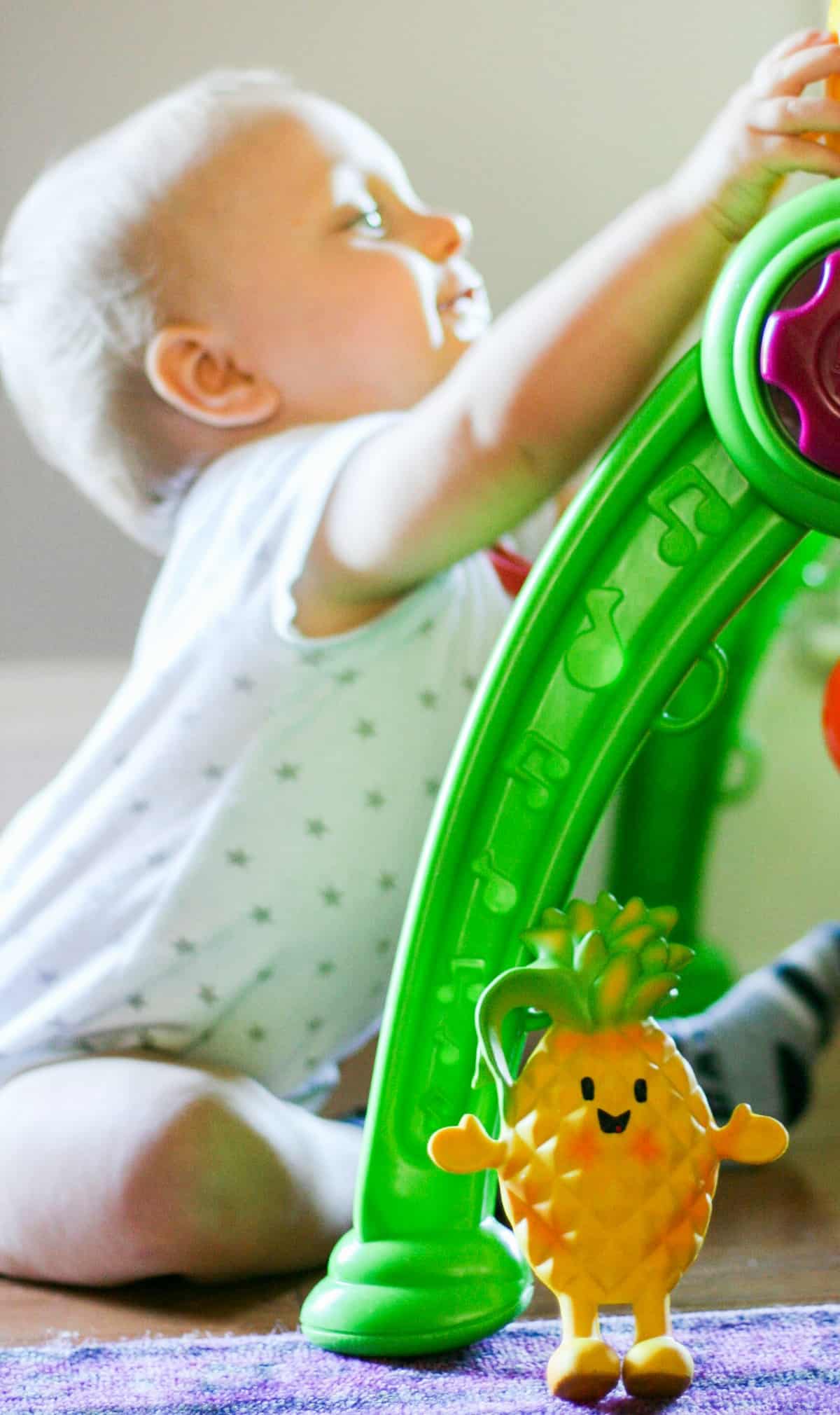 polly pineapple teether