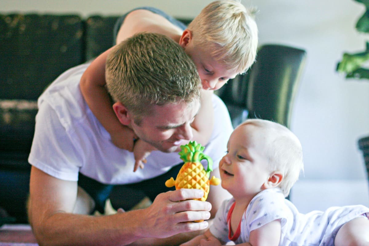 polly pineapple teether