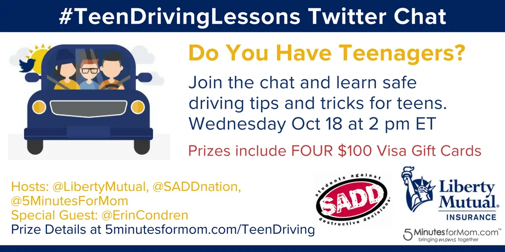 TeenDrivingLessons Twitter Chat