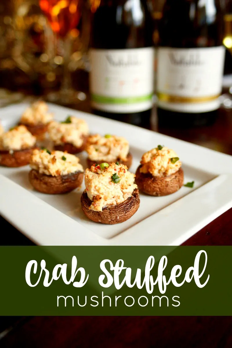 Crab Stuffed Mushrooms from Jordan_s Easy Entertaining