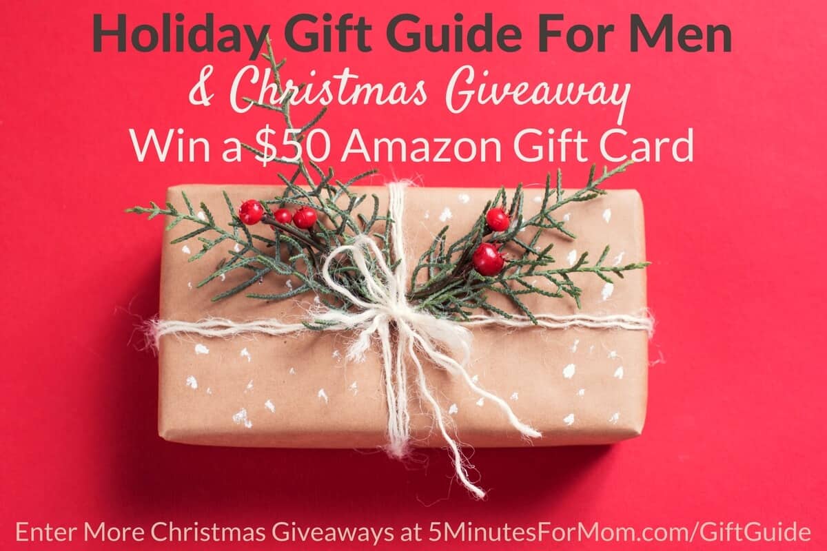 Gift Guide For Men and Christmas Giveaway