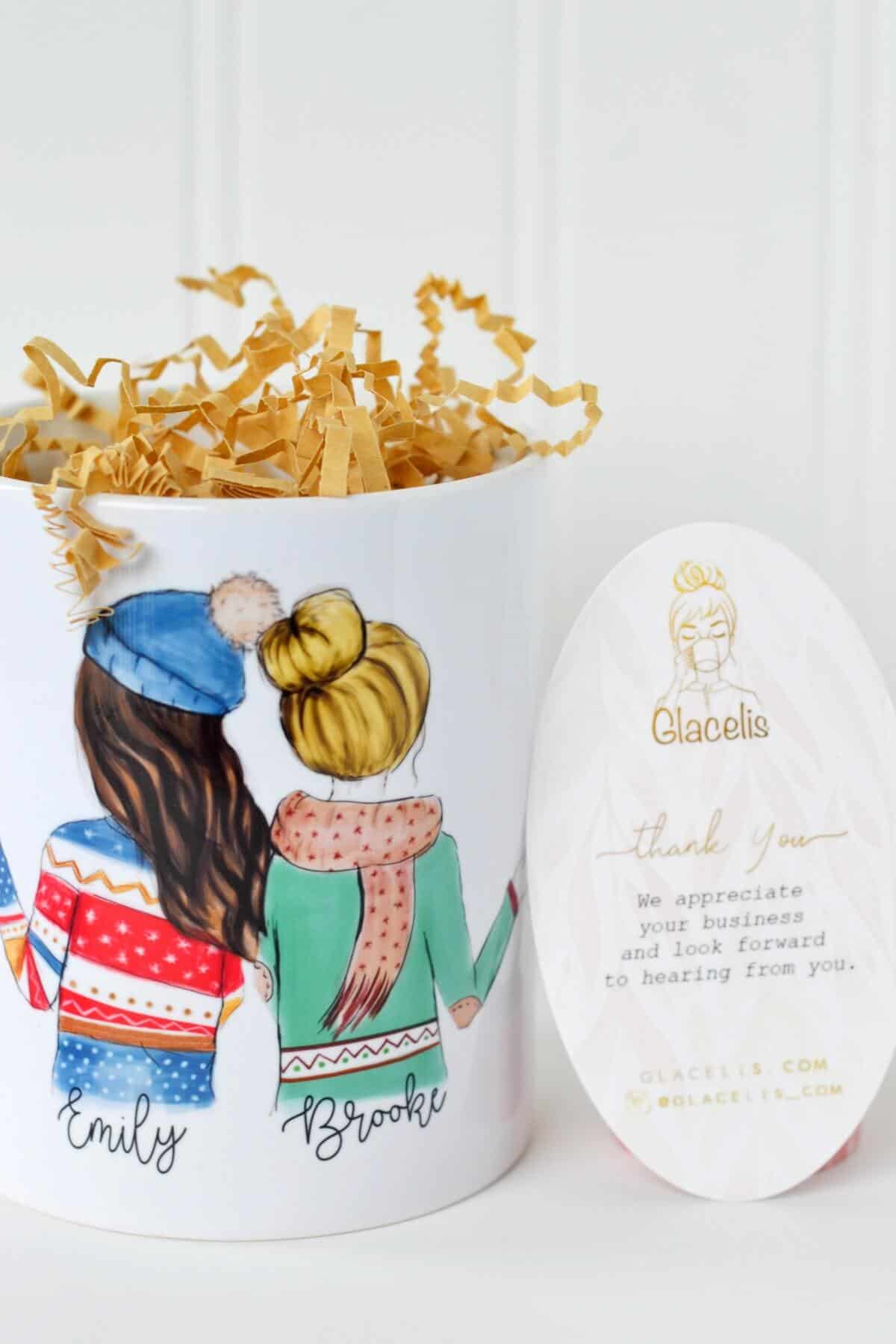 Glacelis Personalized Mug - 5 Minutes for Mom