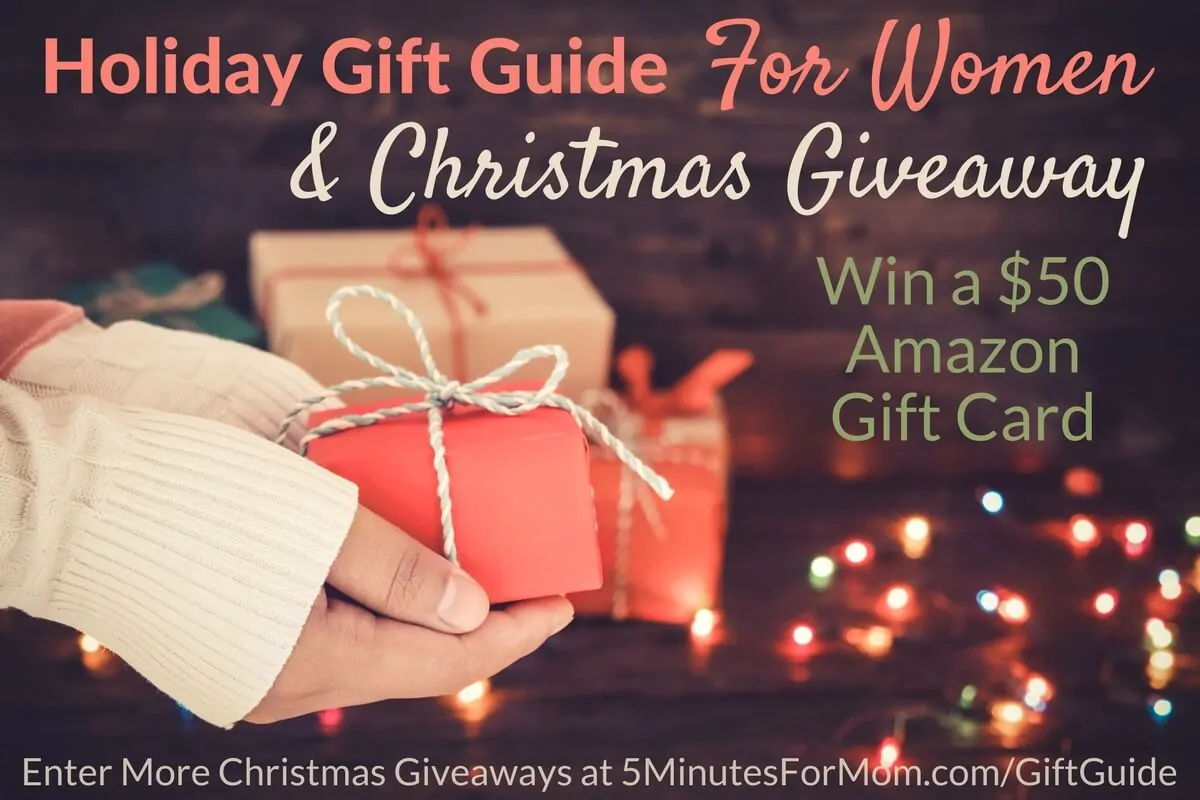 Holiday Gift Guide For Women and Christmas Giveaway