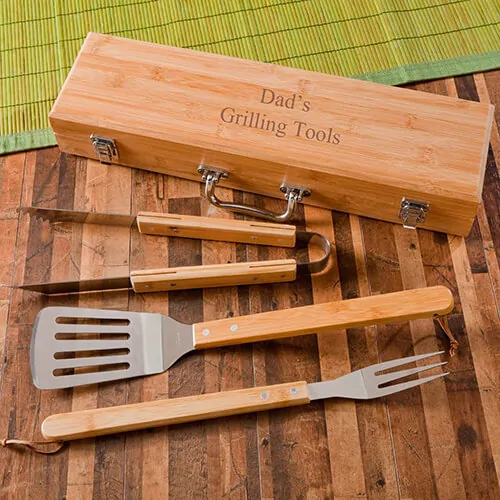 Gifts for Guys - Personalized BBQ Set