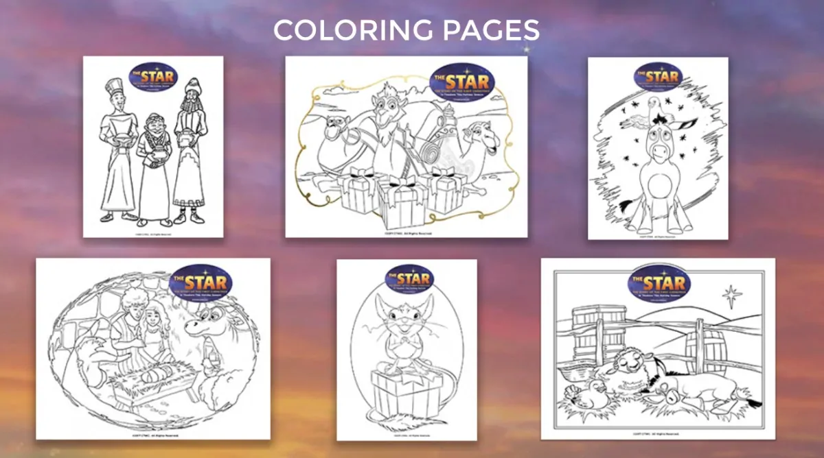 The STAR Coloring Pages