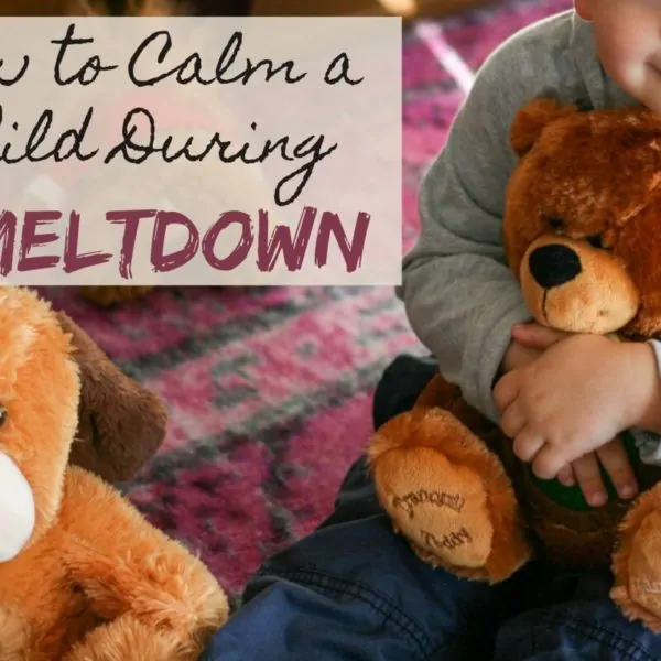 4 Tips For Calming Your Child During A Meltdown