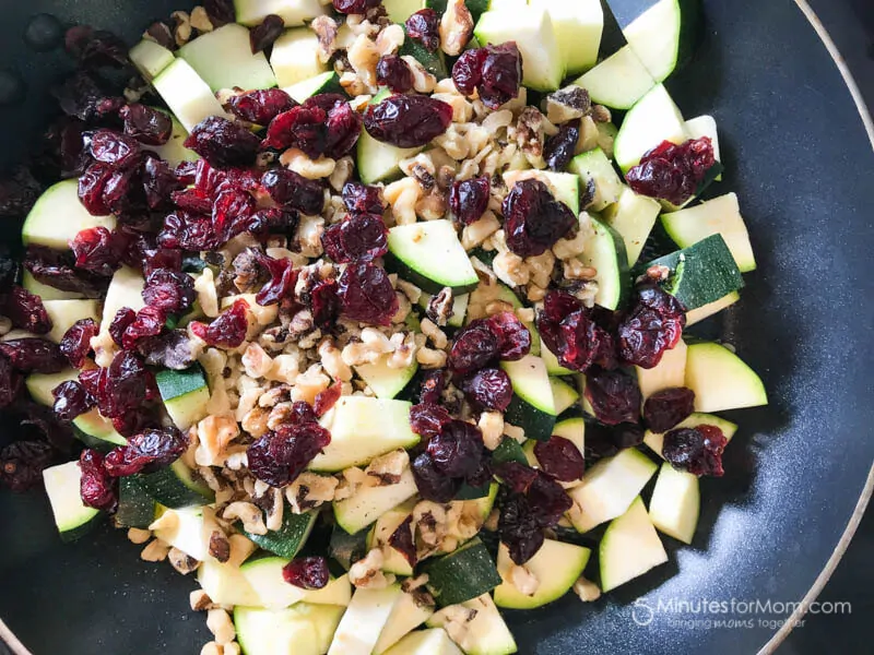 Celebrate Friendsgiving with Zucchini with Walnuts & Cranberries!