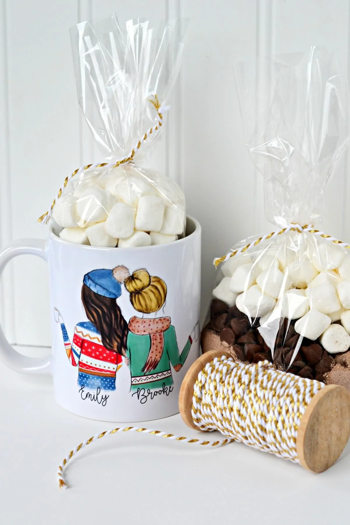 hot cocoa gift mug