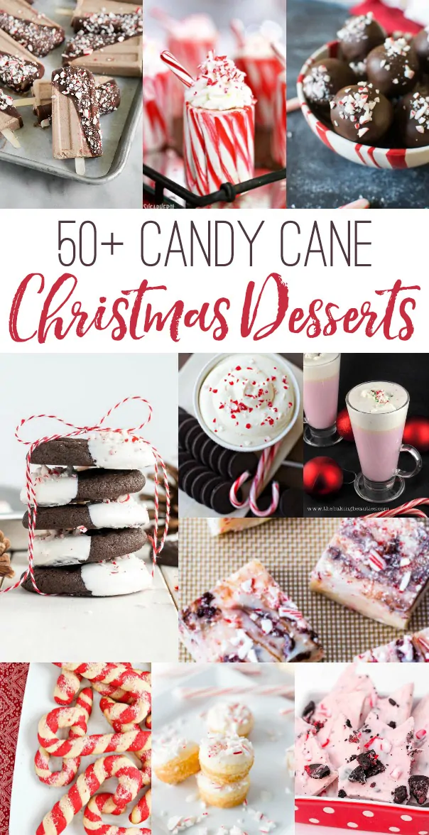 50 Candy Cane Christmas Desserts