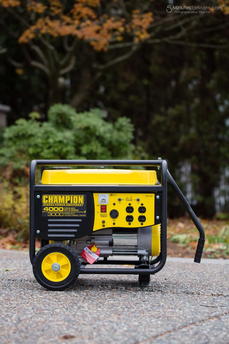 Champion Generator - For Backup Power During Outages