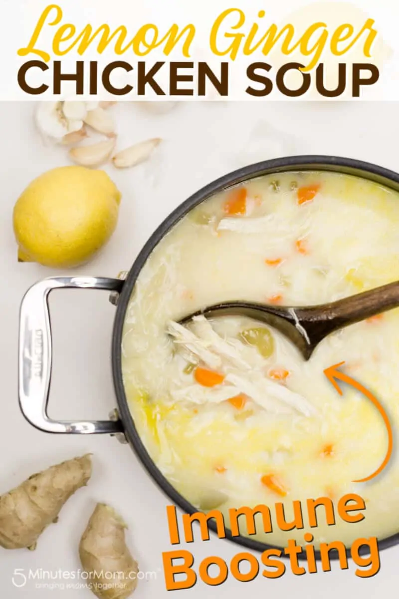 Lemon Ginger Chicken Soup Recipe