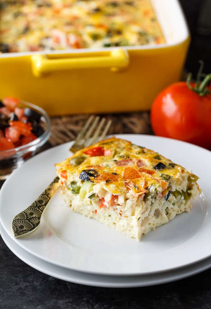 Mediterranean Brunch Bake from Simply Stacie