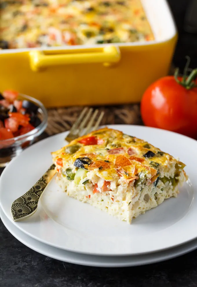 Mediterranean Brunch Bake from Simply Stacie