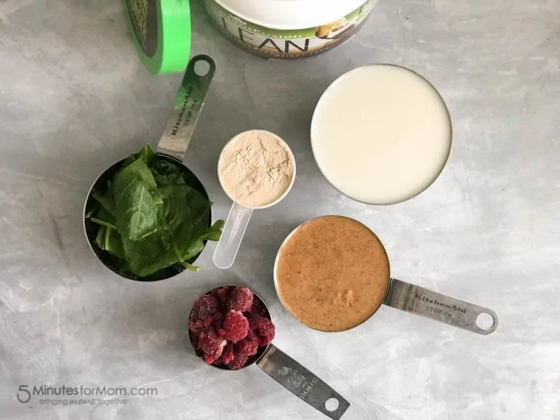 Raspberry Chocolate Brownie Smoothie