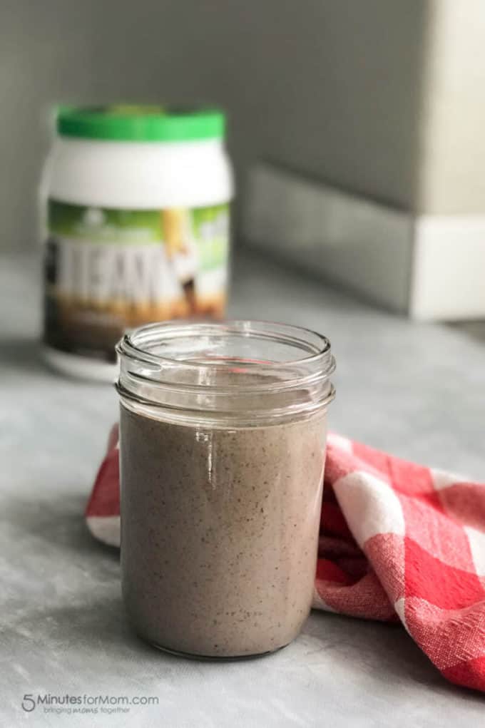 Raspberry Chocolate Brownie Smoothie Recipe