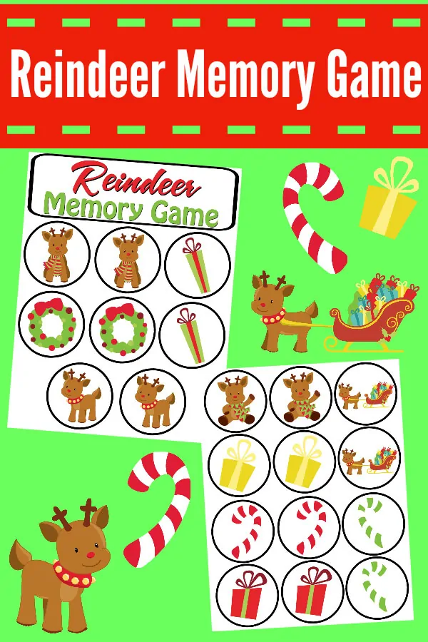 Reindeer Memory Game