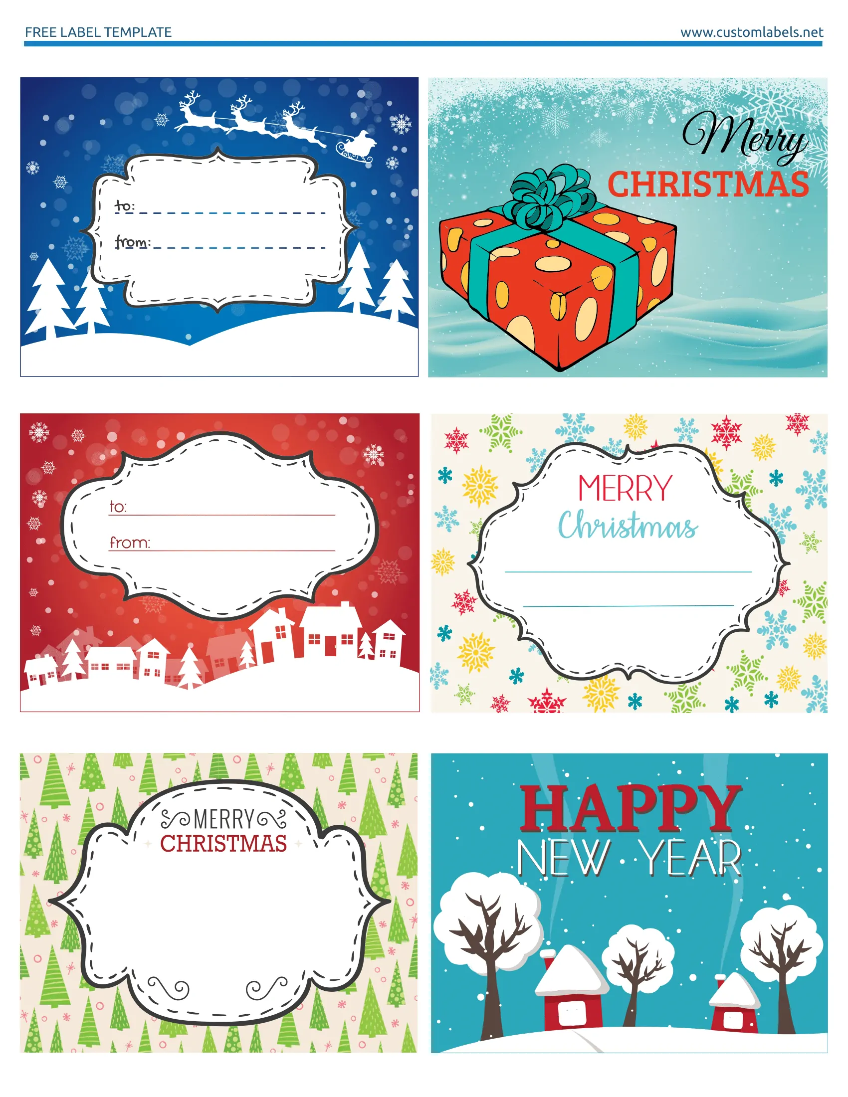 Christmas Gift Tag Printable - Finding Lovely