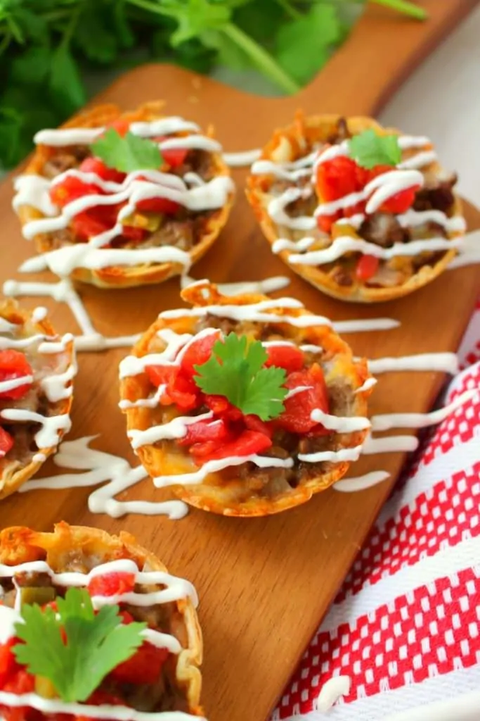 Easy Baked Mini Tacos from Delightful E Made