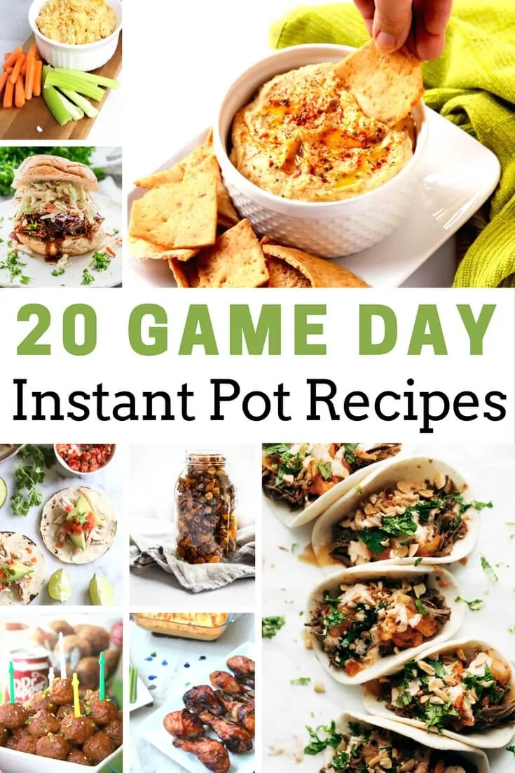 Game Day Instant Pot Recipes