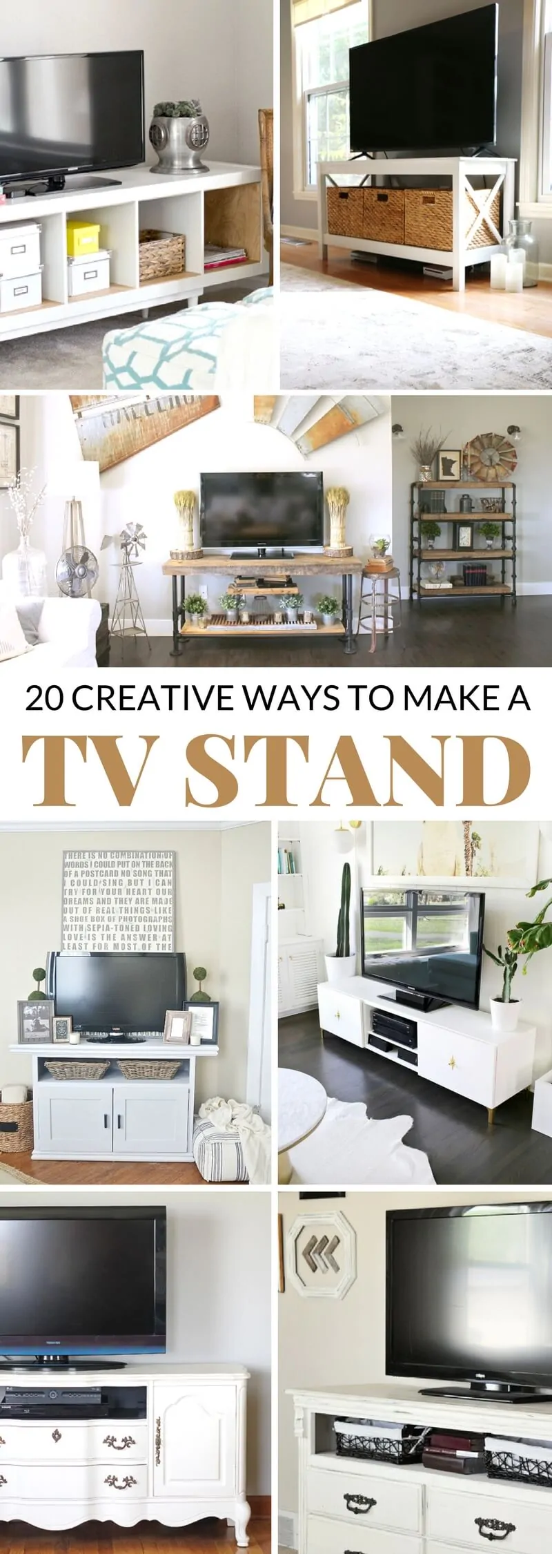 How To Make A TV Stand - DIY TV Stands