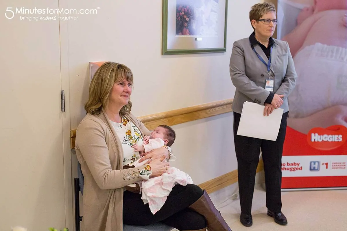 No Baby Unhugged NICU newborn program with Huggies