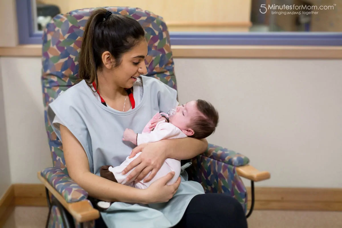 No Baby Unhugged NICU newborn program with Huggies