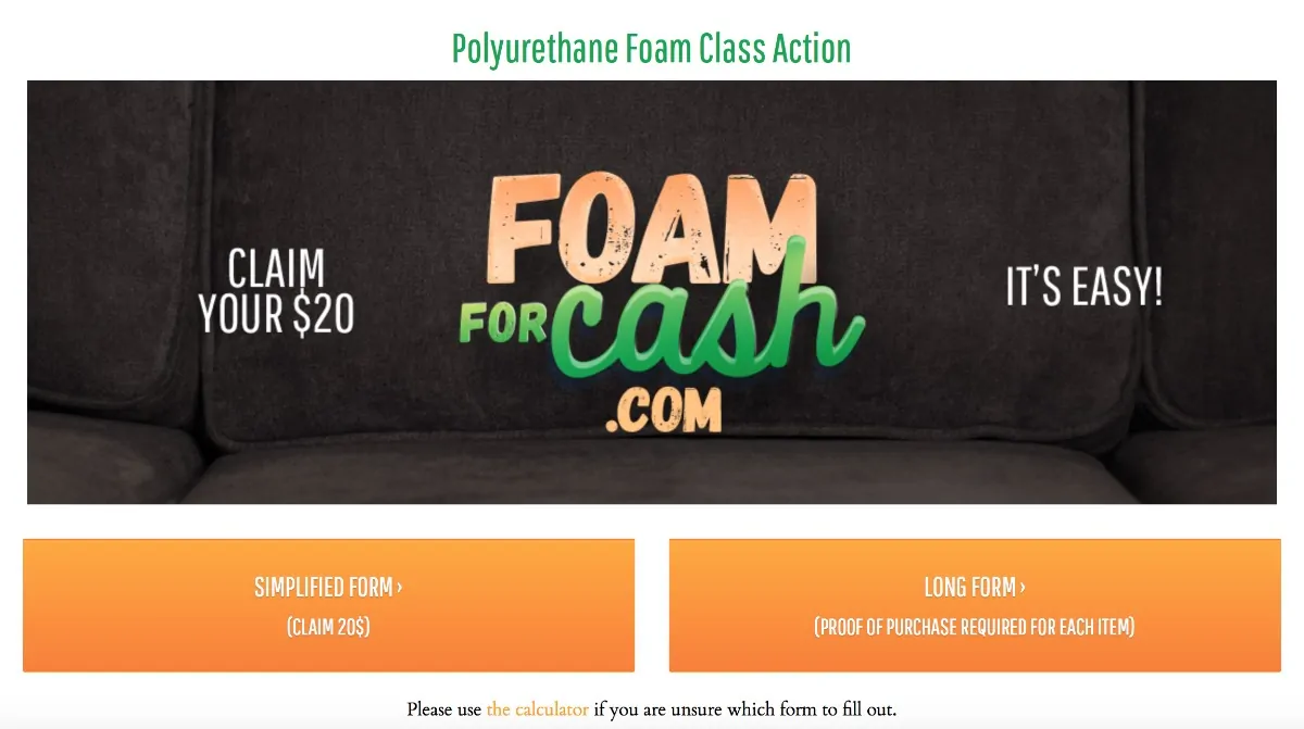 Polyurethane Foam Class Action