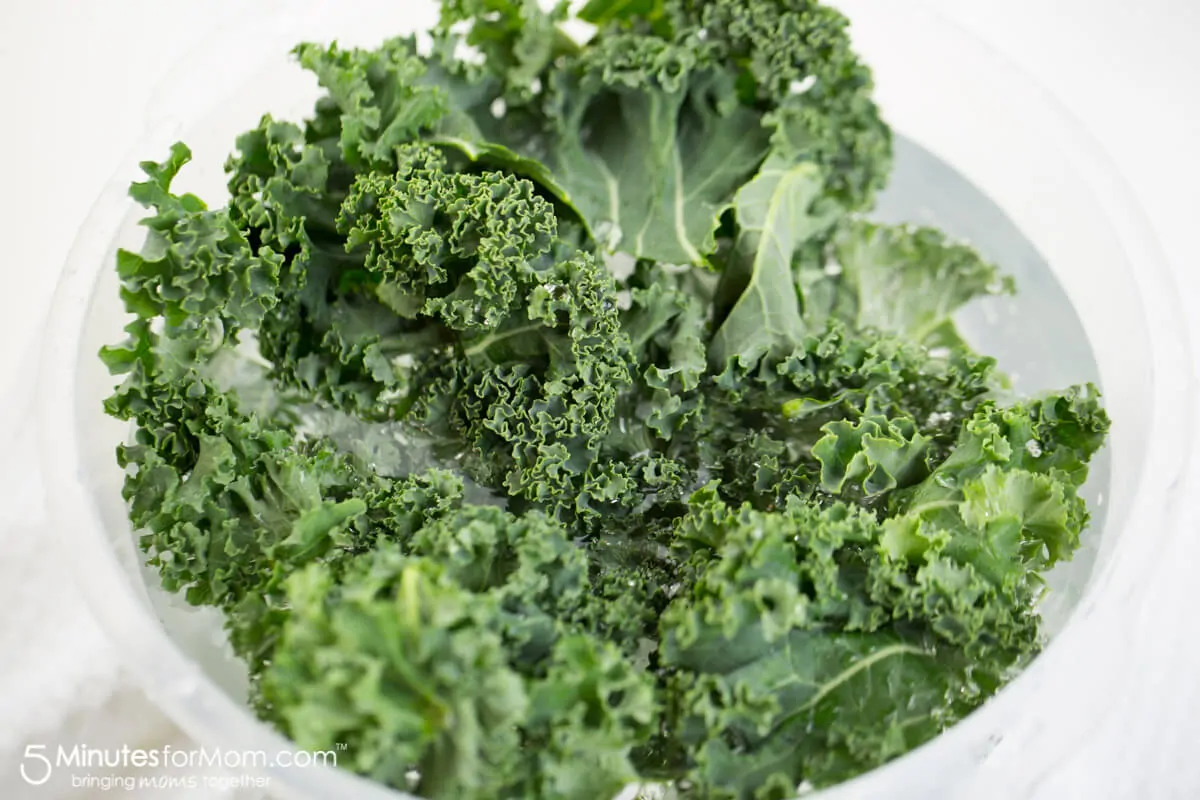 crispy kale chips