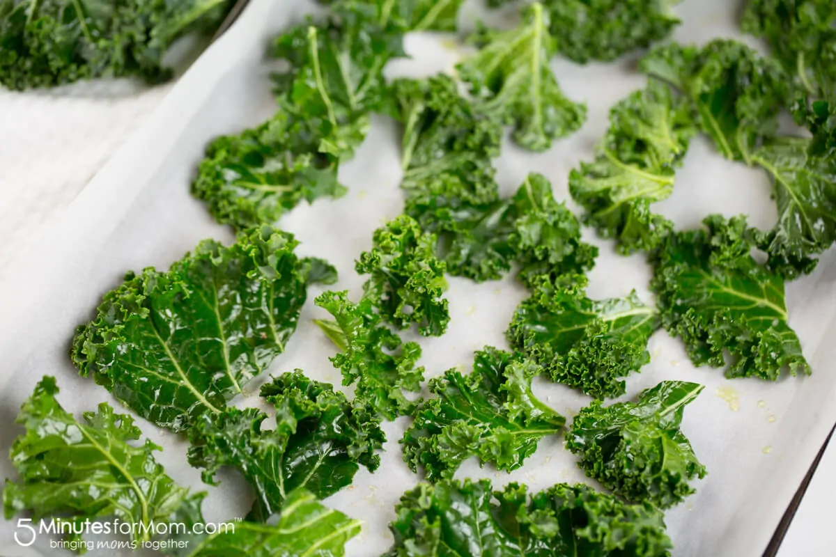 crispy kale chips