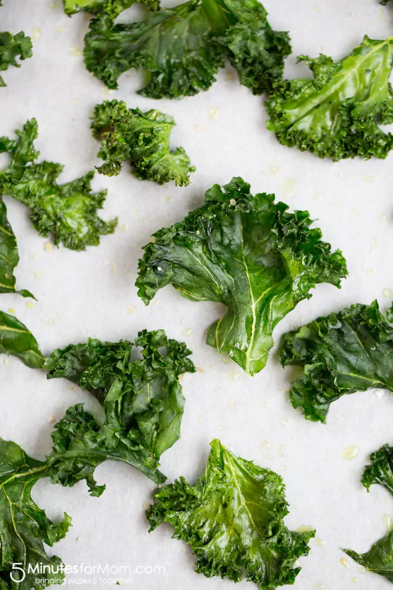 crispy kale chips