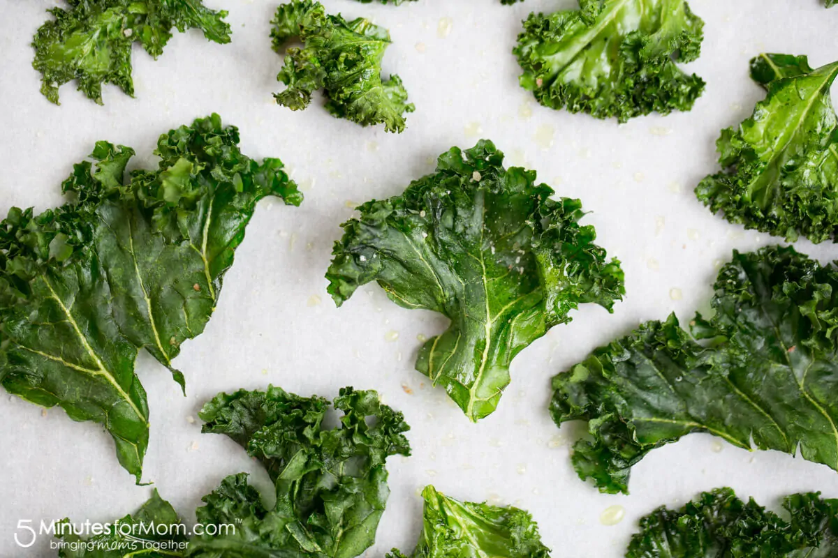 crispy kale chips