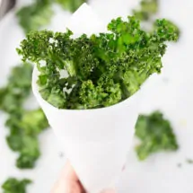 crispy kale chips