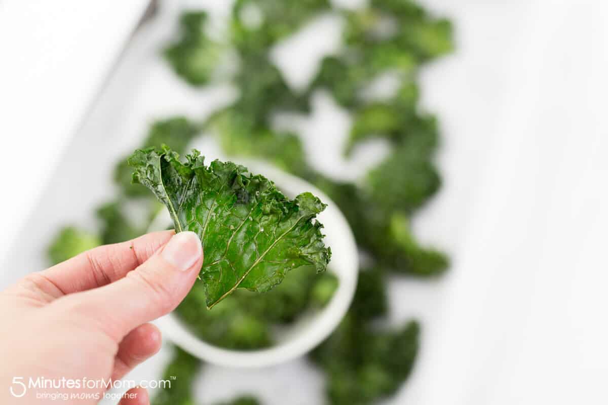 crispy kale chips recipe9001 5 Minutes for Mom