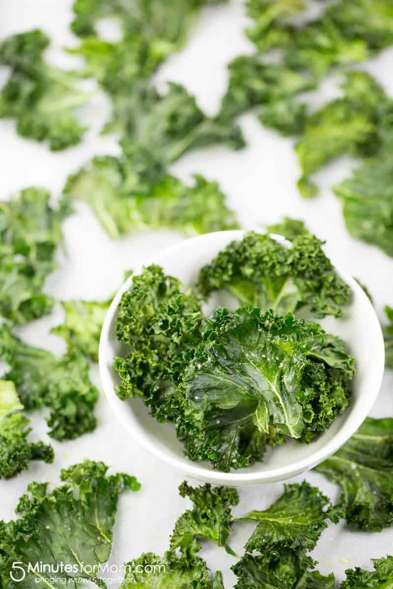 crispy kale chips recipe9078 5 Minutes for Mom